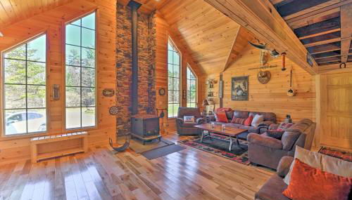 Unadilla Cabin on 50 Acres and Fire Pit and Creek - Foto 4