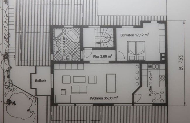 Apartment in Zwingenberg - Foto 7