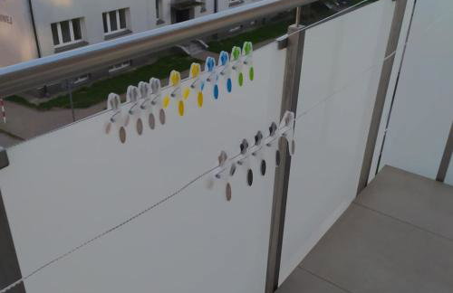 Apartamenty Centrum Warszawska 66 niebieski i różowy - Photo 56