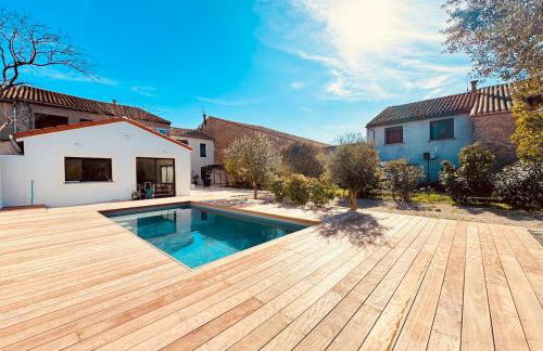 À 1min d'une base nautique Maison spacieuse avec piscine - Foto 24