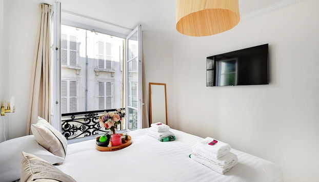 Trendy Apartment - 2br/4p - Saintonge/le Marais - Foto 5, Habitación