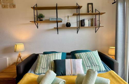 Le Calypso, studio avec terrasse à 50m de la mer ! - Foto 18