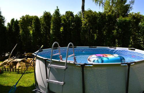 Brama Sanu - z prywatną linią brzegową Jeziora Solińskiego - pomosty - pontony - basen sezonowy - Foto 71