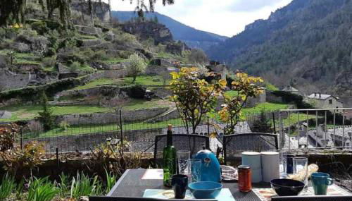 Ste ENIMIE GITE terrasse privative vue imprenable - Foto 4