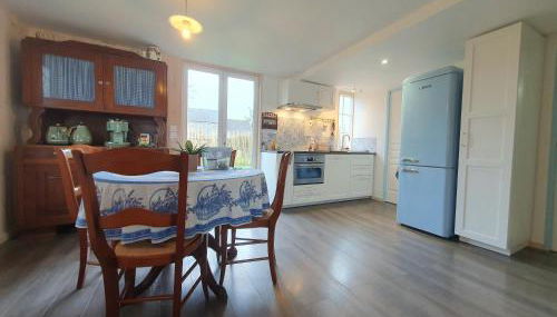 Les Bonnes Ondes - Chalet breton bord de mer - Baie Mont St Michel - Foto 5, stove, dishwasher, toaster