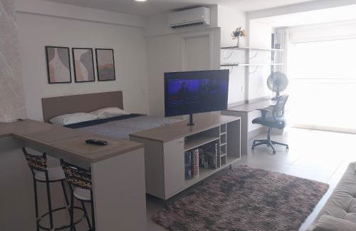 Maravilhoso Studio Flat Apto no Bosque - Campinas - Foto 2