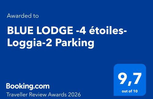 BLUE LODGE -4 étoiles-Loggia-2 Parking - Foto 16