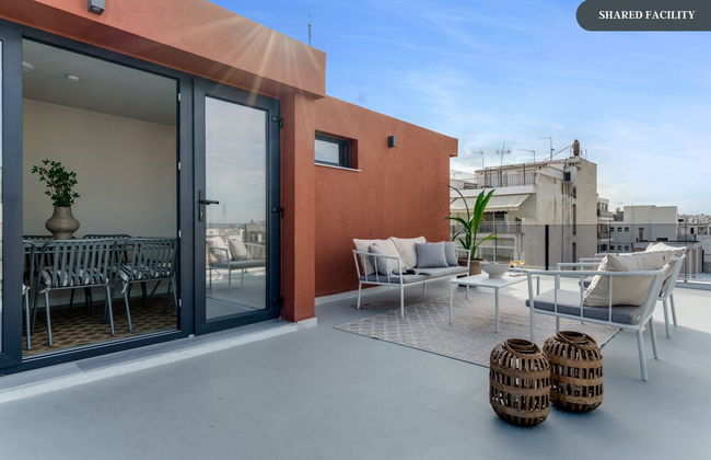 Sanders Port - Bold Studio With Roof-top Terrace - Foto 24