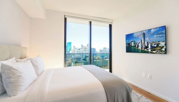 Apt Near Miami's Top Events at Bayfront - Foto 4, Habitación