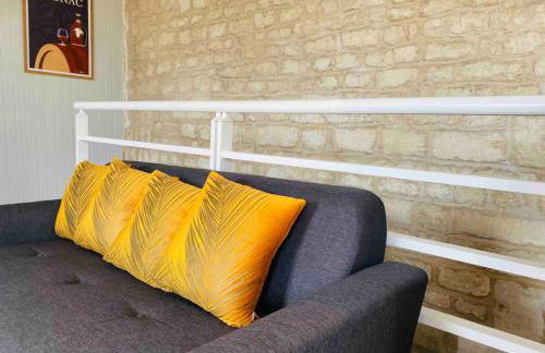 Le Quai 2, ancien Moulin au Bord de la Charente - Charme et Sérénité à Jarnac - Foto 16