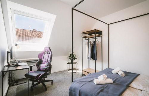 Modernes Neubau-Haus Lübeck - Garten, Terrasse, Parkplatz - Foto 12