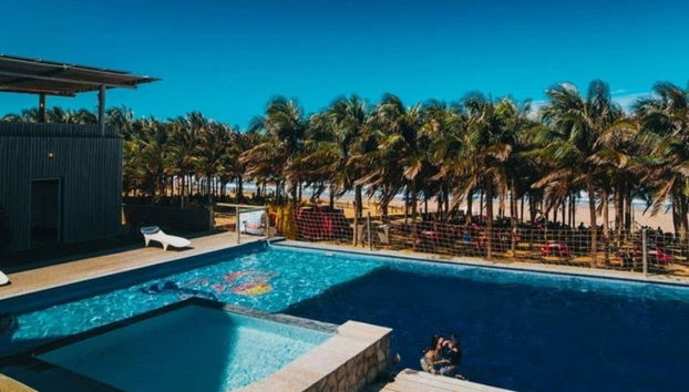 Piscina do restaurante