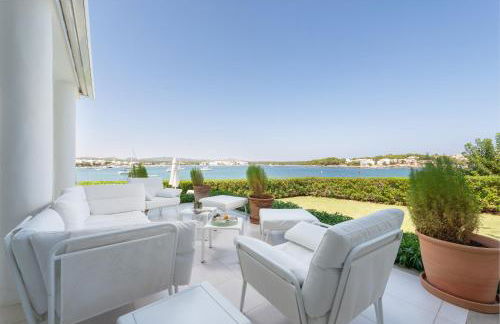 NEW! Villa ESPERANZA, Can Marilla, Front Sea View, Pool, AC, BBQ - Foto 12