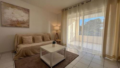 T2 lumineux 4 pers, pisc,plag 2min, park priv,wifi - Foto 2