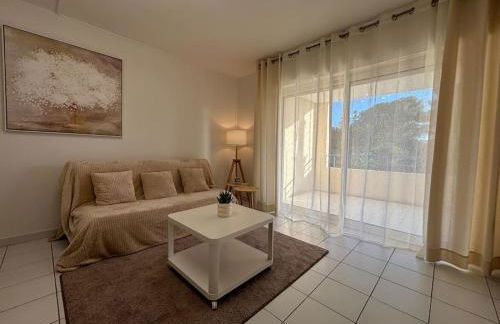 T2 lumineux 4 pers, pisc,plag 2min, park priv,wifi - Foto 2