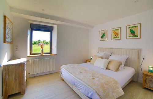 Luxueuse Longère 350m2 "Le Grand Kerfra" au Vignoble Domaine Lamballe, Baden, Golfe du Morbihan - Photo 30