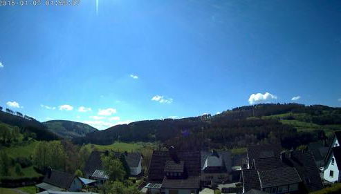 Panoramablick Ferienwohnung Luge Winterberg Sauerland - Foto 4