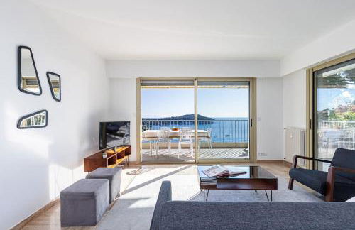 Villefranche Sur Mer:Appartement-villa, Vue mer, jardin, parking. - Foto 23