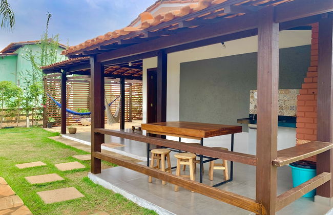 Charme e Aconchego - Casa para 10 pessoas com 3 quartos - Foto 29