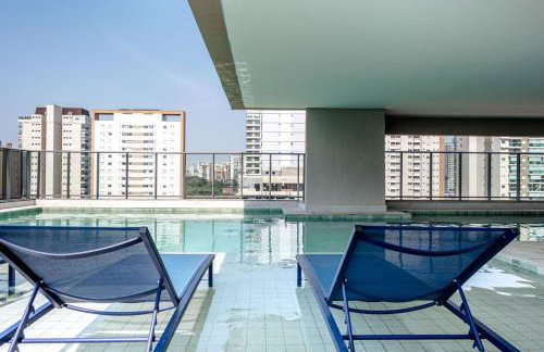 Studio Moderno com Piscina a 5 min a pé do Nubank Parque-901 - Foto 52