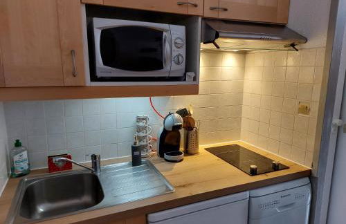 La Plagne Les Coches studio divisible ensoleillé - Foto 4