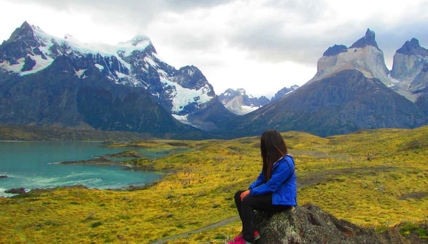 Disfrutando de las vistas