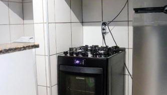 Apartamento com Varanda vista mar, Max 4 Pessoas - Foto 2, stove