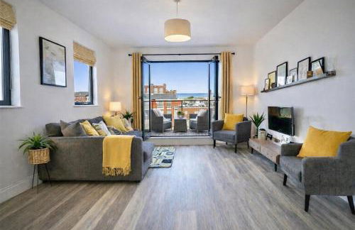 Margate Penthouse Private Balconies Sea Glimpses Gated Parking Air-Con The Penthouse Margate - Foto 1