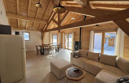 Chalet de charme 8 pers Vue montagne Terrasse Queyras - Foto 8