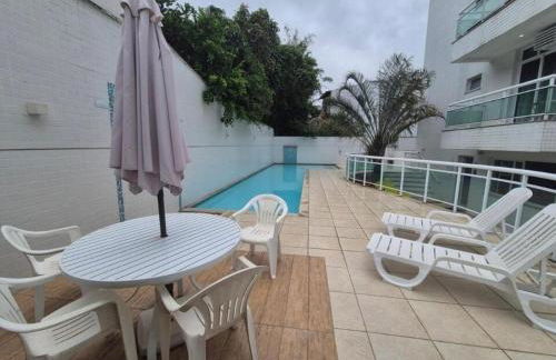 Apartamento confortável e com Piscina a 900 m da praia de Itacoatiara - Foto 12