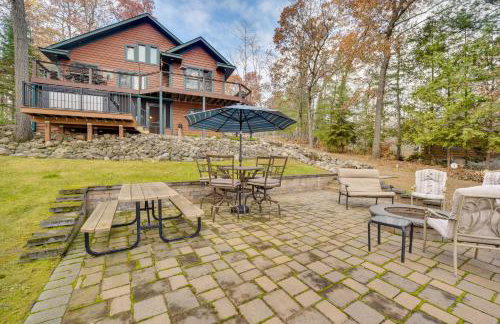 Benoit Lake Escape! Luxe Northwoods Cabin - Foto 34