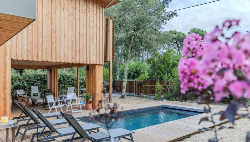 Villa 10 pers à Carreyre, piscine chauffée, clim - Foto 2