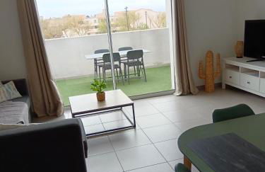 Colombiers Escale à la Noria Appartement terrasse 4 personnes et garage - Foto 4