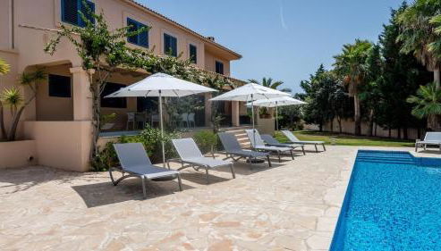 Villa Etruria close to Playa d'en Bossa - Foto 5, Garden, sunbed