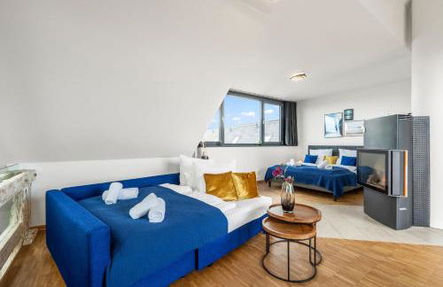 DND Design Loft I 170qm I Parken I Balkon I Workstation I Netflix I Kaffee I Waschmaschine I Trockner I Xbox I Ausblick - Foto 22