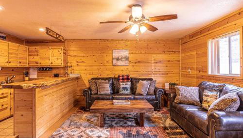 Cabin #6 Bobcat Bunkhouse - Pet Friendly - King Bed - Sleeps 4 - Foto 4