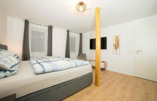 Schöne Ferienwohnung 80m2, 3 Schlafzimmer, 2 Bäder, Zentrumnah, 3OG - Photo 13