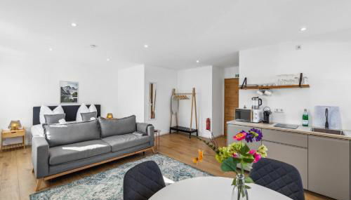 City Chalet-Uni- BOXSPRINGBETT Küche-ruhig-Parkplatz - Foto 4