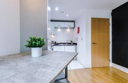 Converted Mill, Stylish Apartment in Castlefield - Foto 9