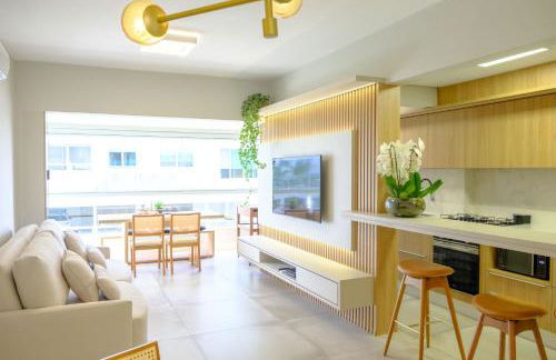 Essence Life Residence com Vista Mar, apartamento completo com 2 quartos em Condomínio Clube a 100 metros da Praia do Campeche, Florianópolis - Photo 21