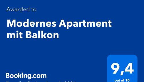 Modernes Apartment mit Balkon - Foto 2