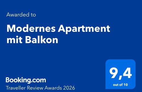 Modernes Apartment mit Balkon - Foto 2