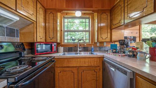 Secluded A-Frame Cabin with Incredible Views near Mountain Fork River in Oklahoma - Foto 5