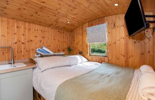 Shepherds Hut with Hot Tub - Foto 9