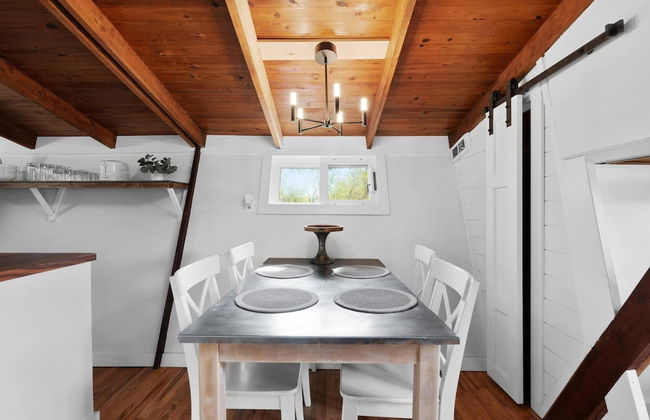 Lake View Hot Tub Modern A-frame - Foto 20