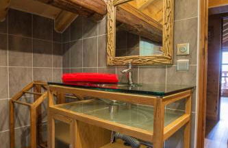 Appartement dans chalet aux saisies-100m des pistes-cœur station 13 pers - Foto 24