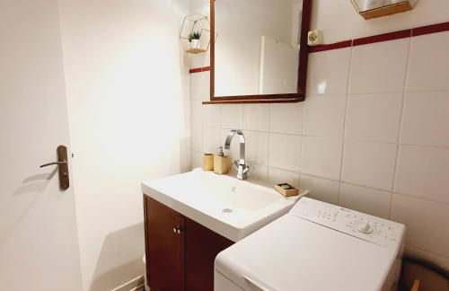 Séjour cosy près de Paris T3 cuisine ouverte et bar - Foto 17