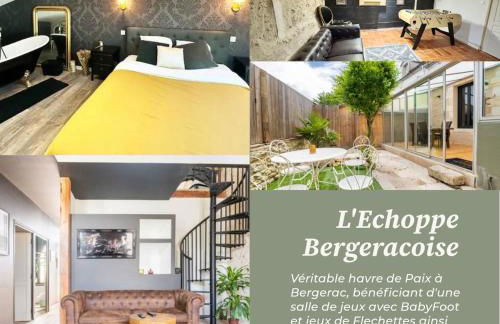 L'échoppe Bergeracoise, Salle de jeux, Climatisation et terrasse - Foto 16