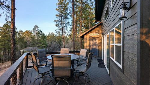Pinetop Getaway w Sunset Deck & Fire Pit Table - Foto 2