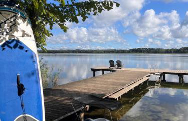 Mazursko - komfortowe apartamenty nad jeziorem, sauna, kominki na parterze - Foto 44